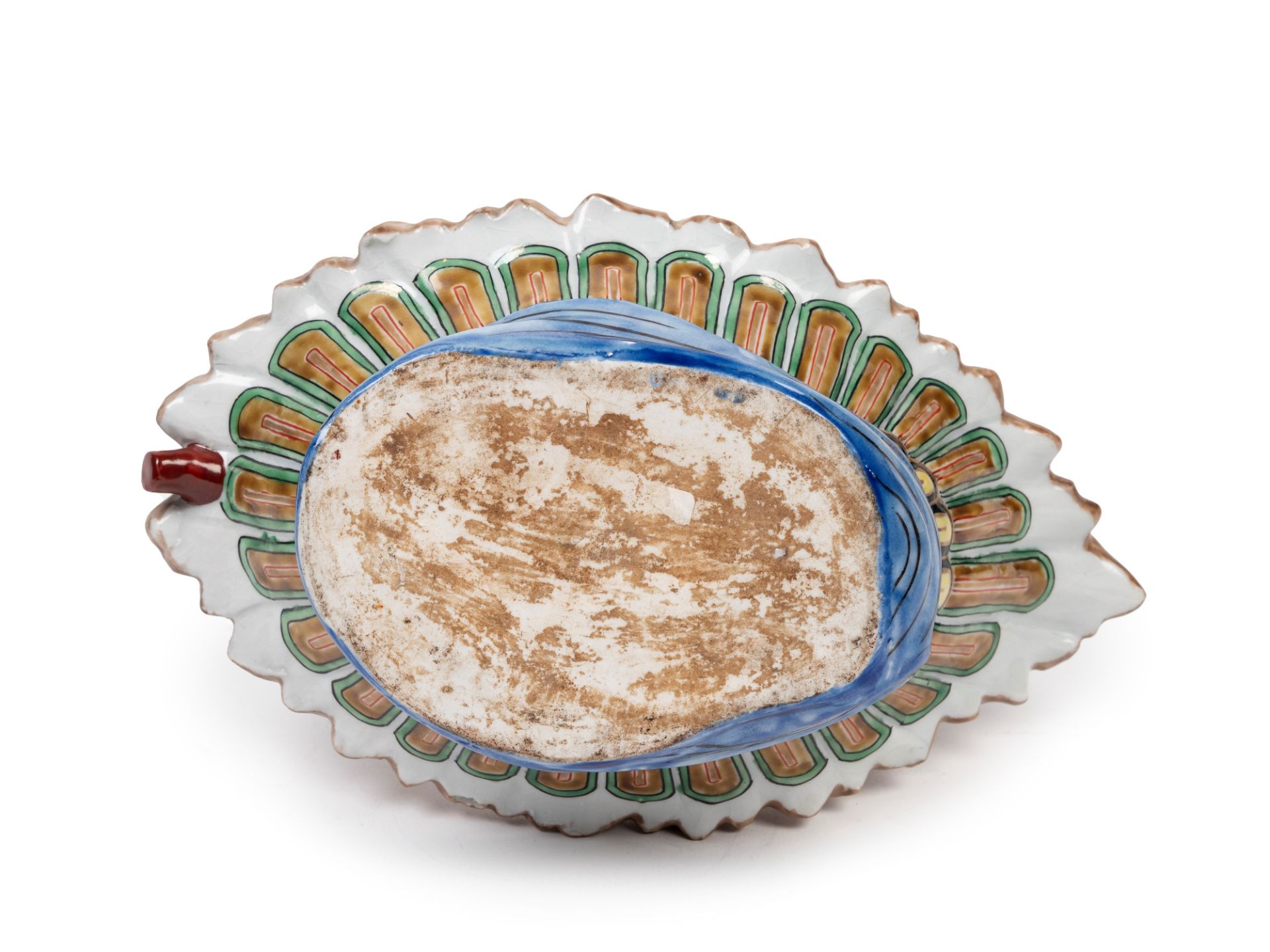 POLYCHROME PORCELAIN BOAT, Japan, Meiji period (1868-1912) - Bild 3 aus 3