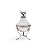 SILVER SUGAR BOWL, Milan, 18th century