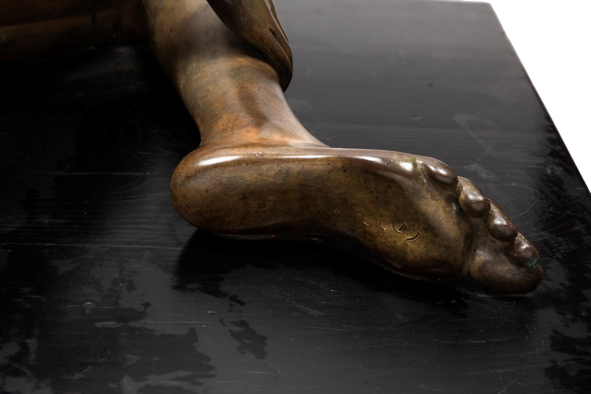 A LARGE BRONZE SCULPTURE, 20th century - Bild 3 aus 4