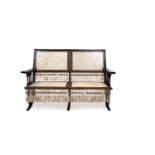 RARE TWO-SEAT SETTEE, Around 1905