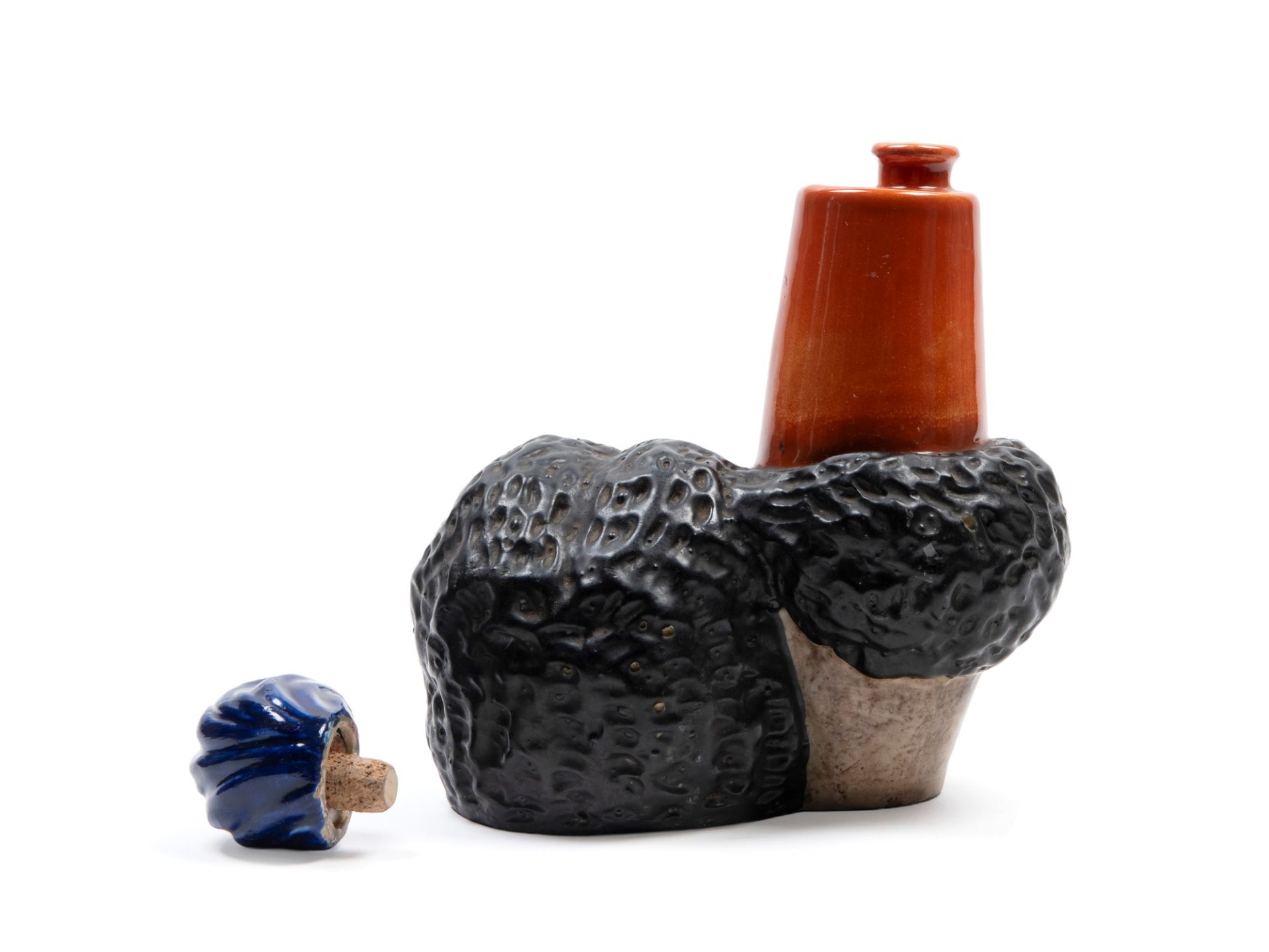 ABYSSINIANS IN POLYCHROME CERAMIC, MGA MANUFACTURE, 1930sâ€“40s - Bild 2 aus 3