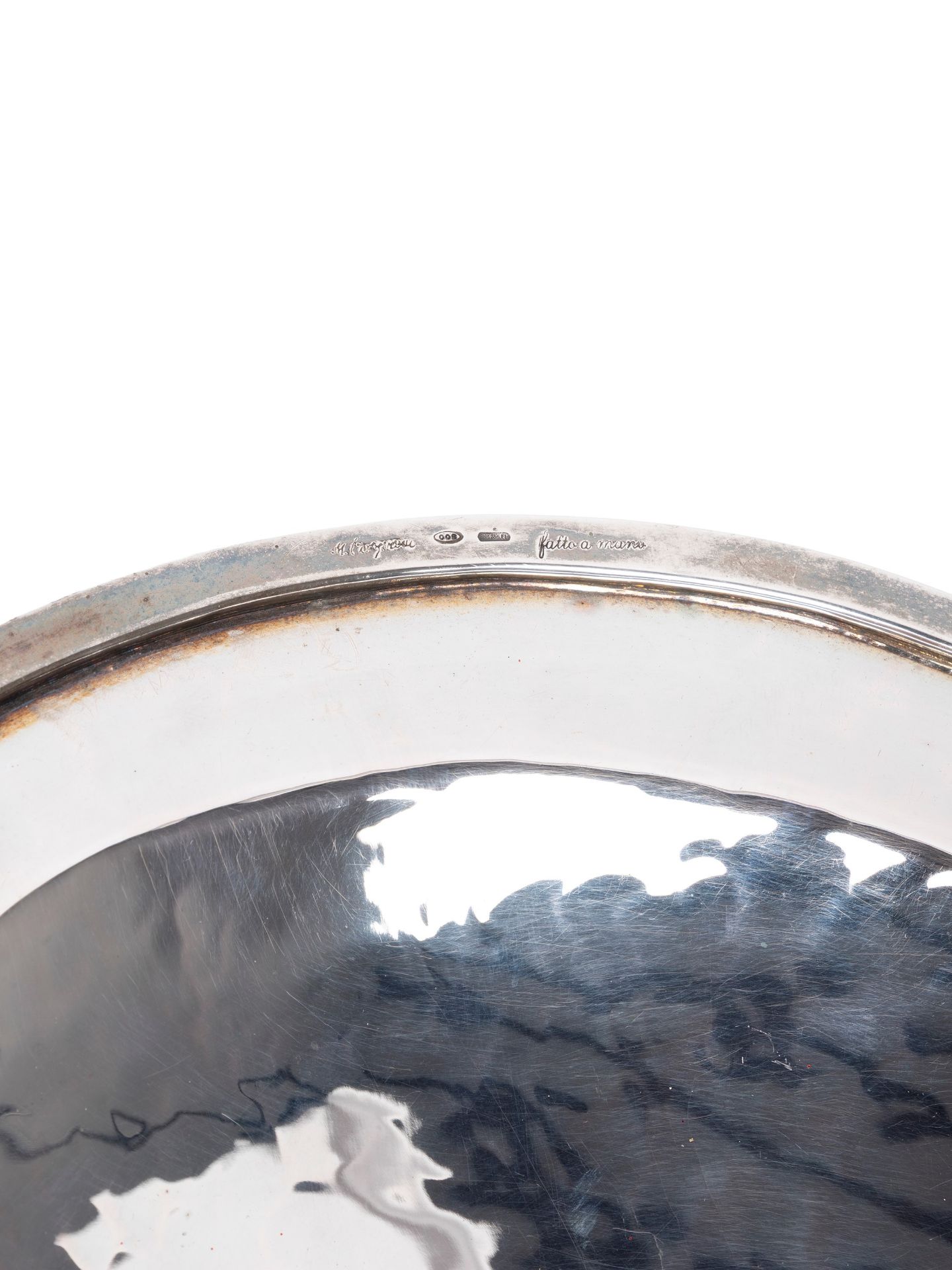 SILVER CENTERPIECE, Florence, 20th century - Bild 3 aus 3