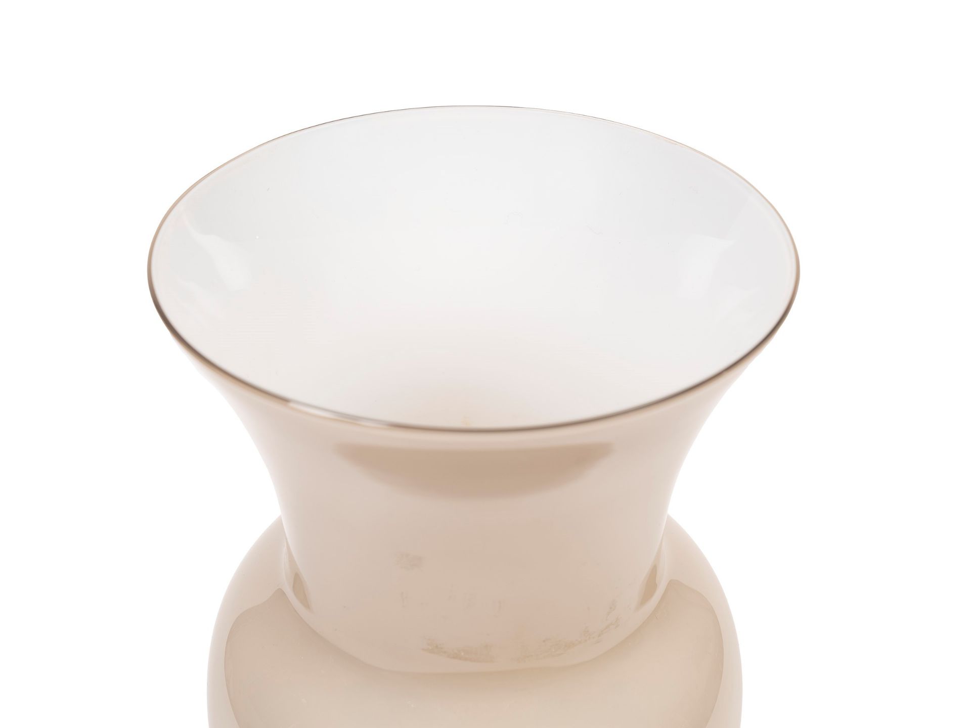 BLOWN GLASS VASE FROM THE â€œOPALINOâ€ COLLECTION, 1989 - Bild 2 aus 3