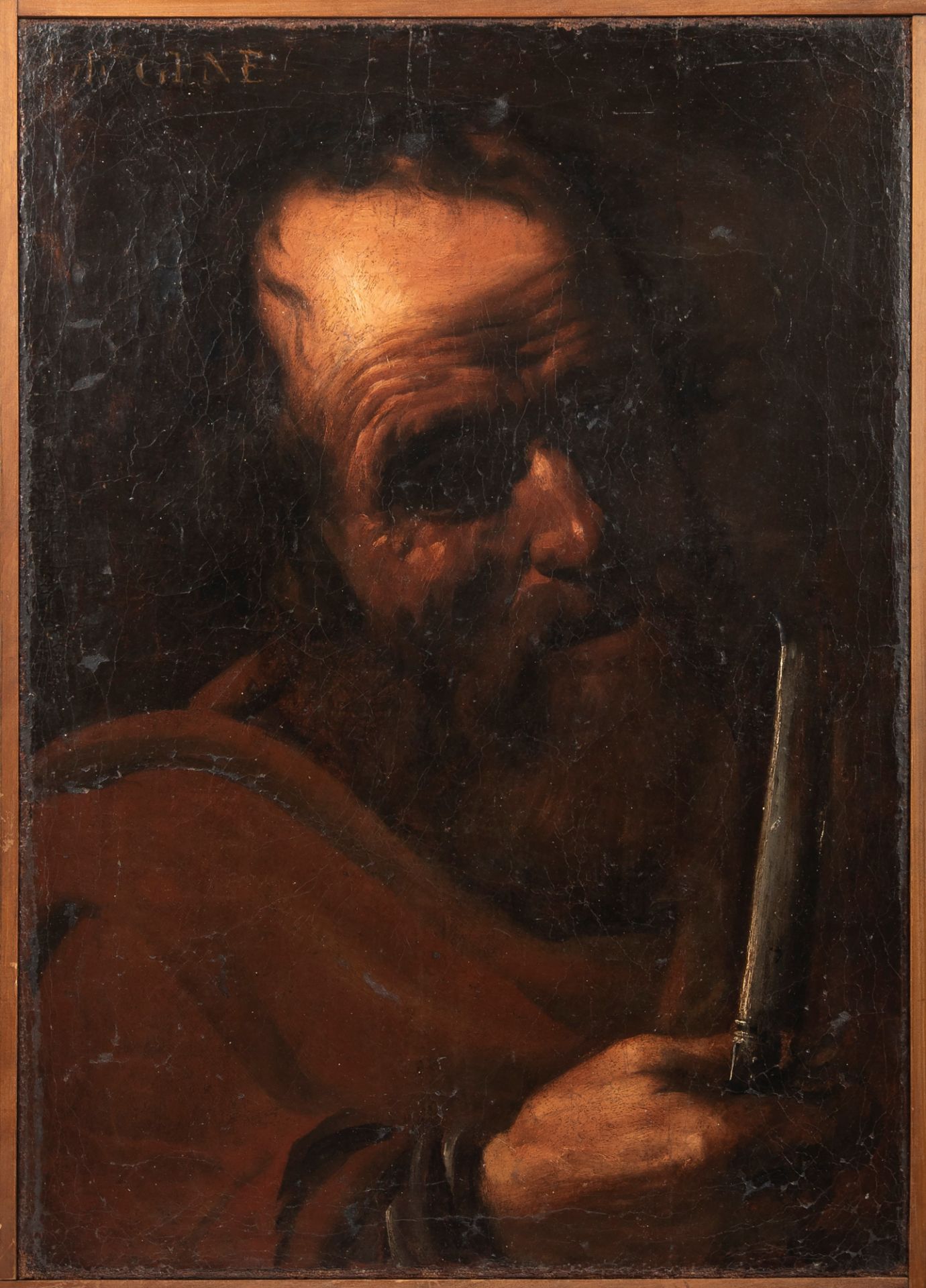 SAINT BARTHOLOMEW, Italian school, 17th century