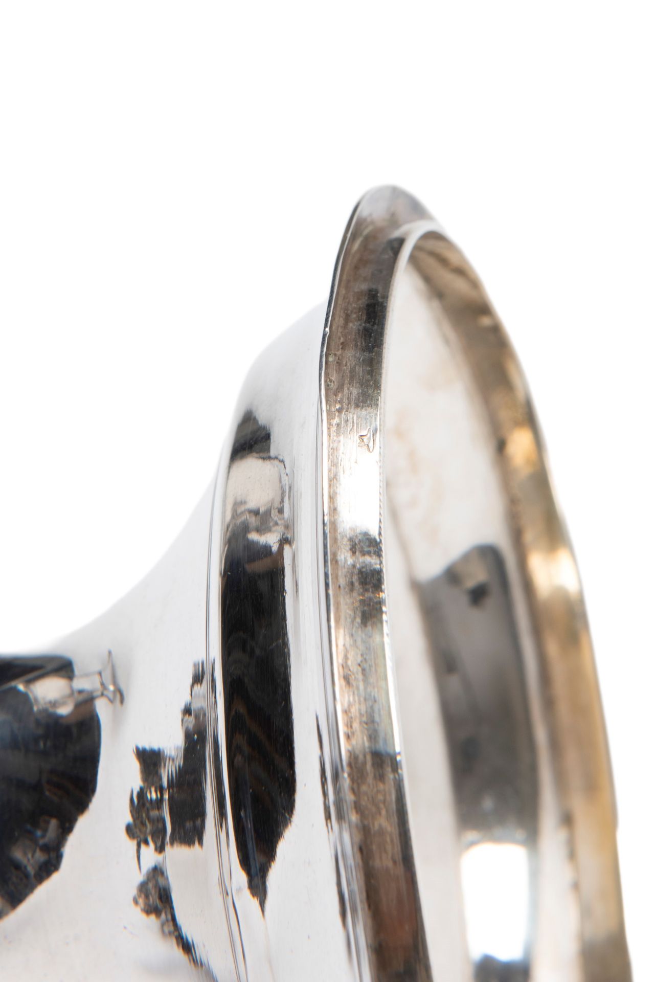 SILVER SUGAR BOWL, Milan, 18th century - Bild 4 aus 4