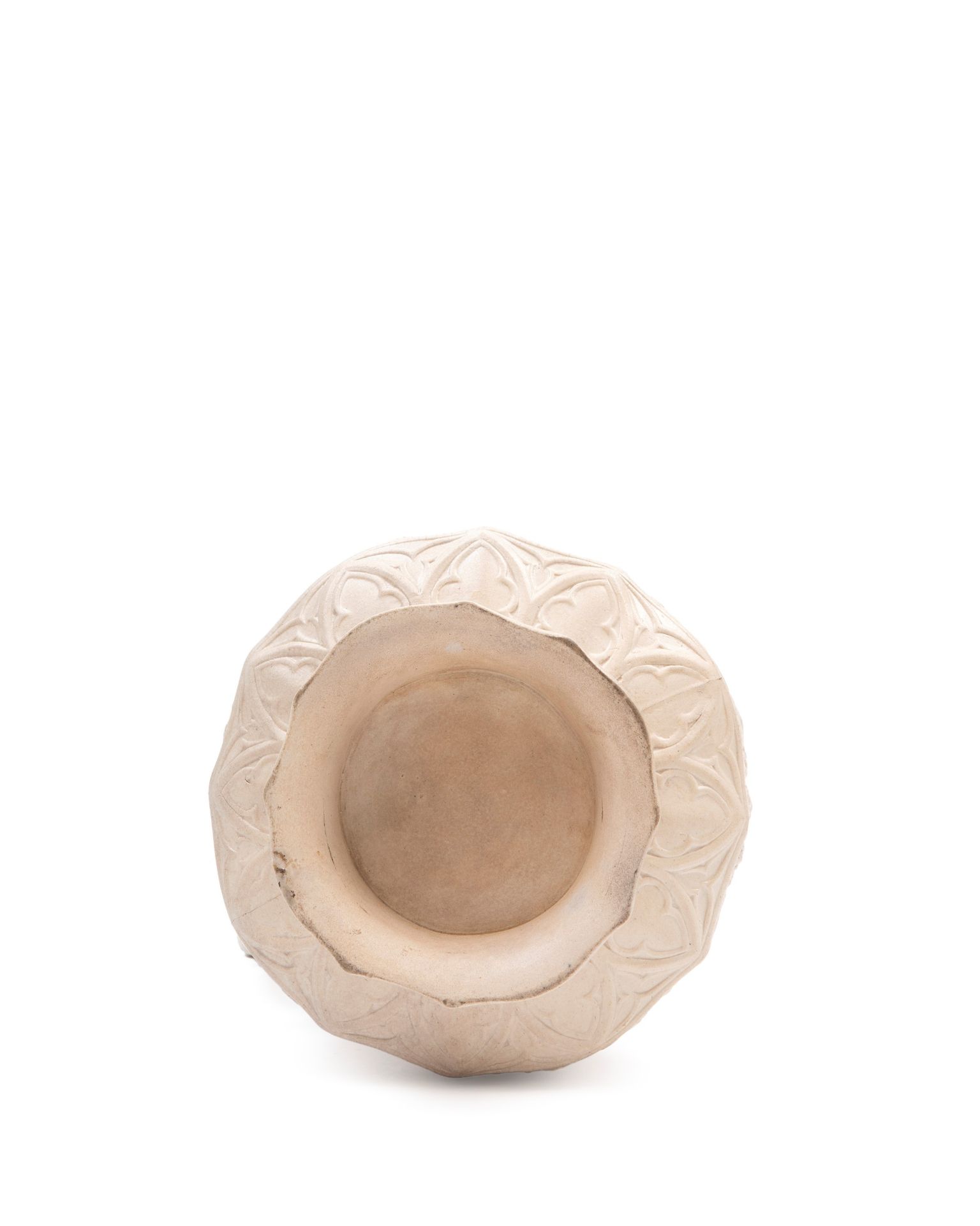 CERAMIC JUG WITH SILVER LID, France, 19th century - Bild 4 aus 4