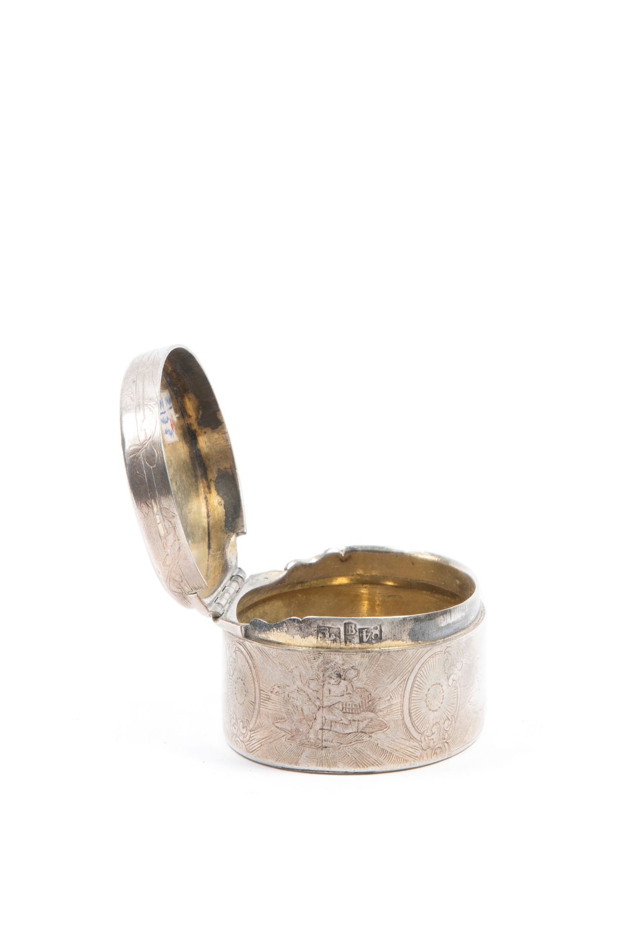 SILVER SNUFFBOX, Russia, late 18th century - Bild 3 aus 3