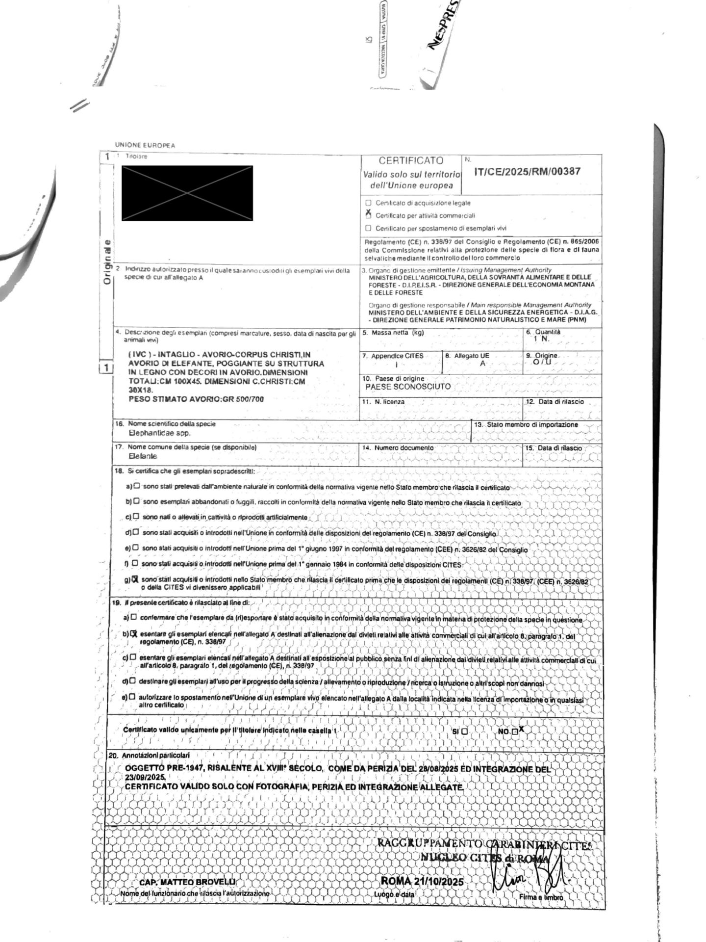 â˜¼CHRIST IN IVORY AND WOOD, Piedmontese manufacture, mid-18th century - Bild 3 aus 4