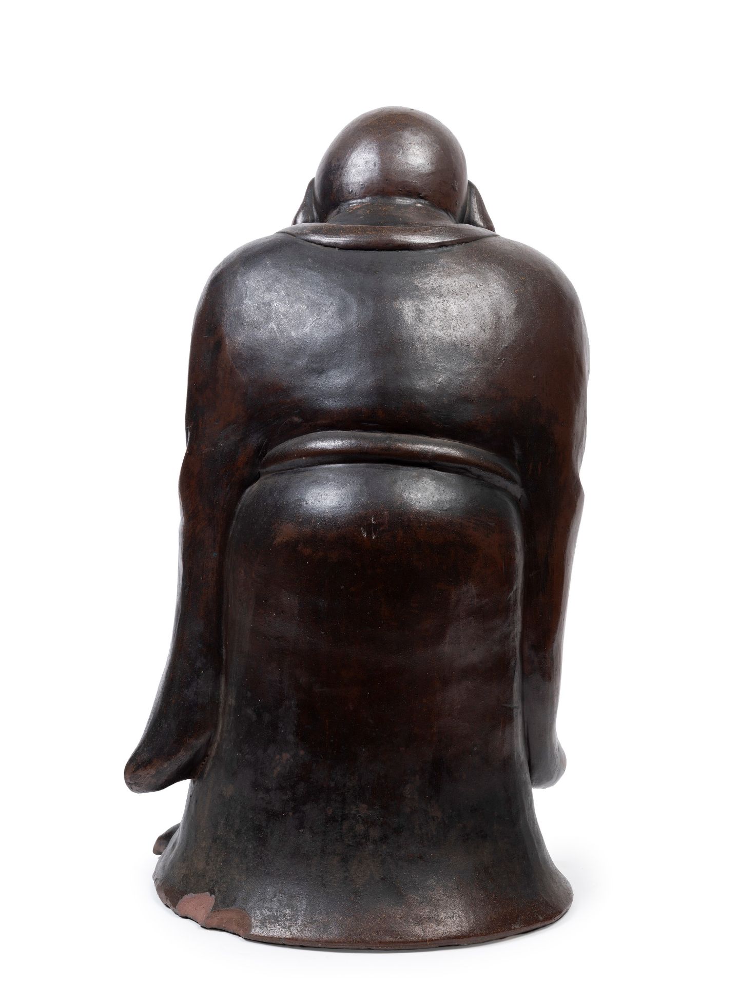 PUTAI PLAYING WITH CHILDREN IN STONEWARE, China, 19th century - Bild 2 aus 2