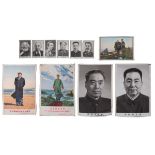 ELEVEN EMBROIDERED SILKS, China, 20th century