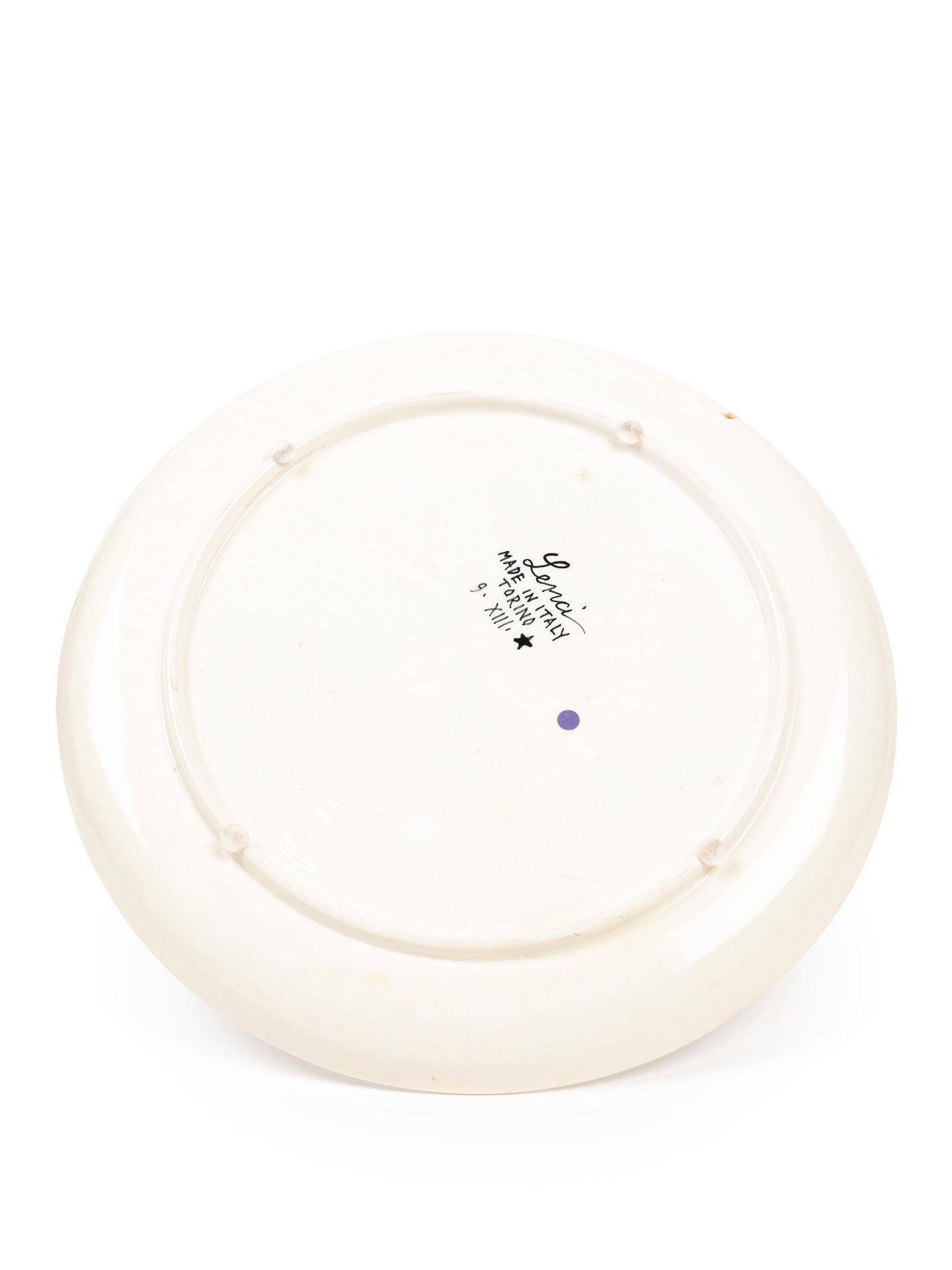 POLYCHROME EARTHENWARE CENTERPIECE WITH PENGUIN, Turin, 1935 - Bild 3 aus 3