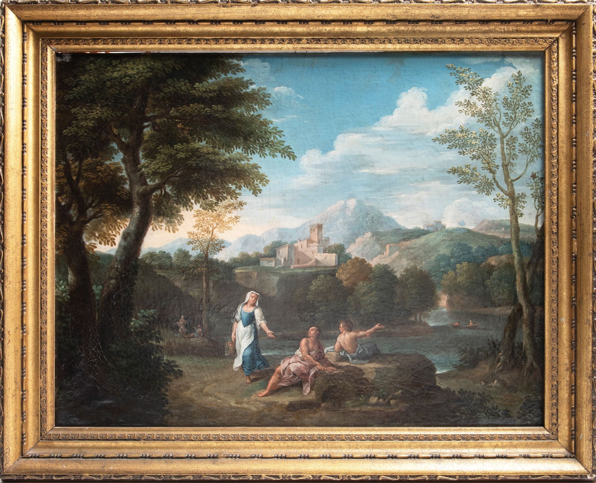 ALLEGORICAL SCENE, Roman School, early 18th century