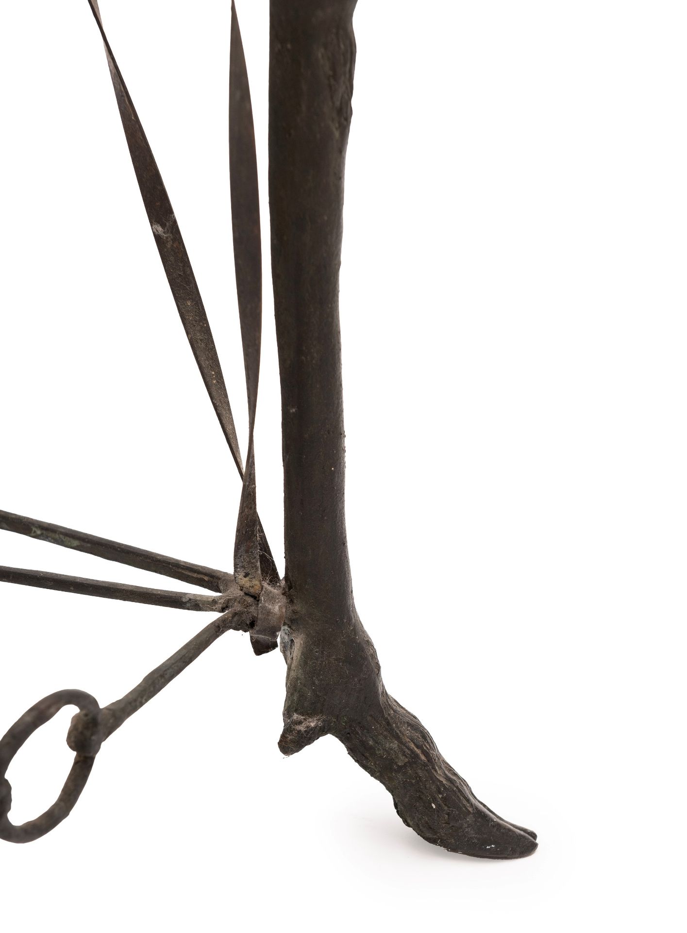 BRONZE TABLE IN POMPEIAN STYLE, Late 19th century - Bild 2 aus 3