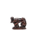 A WOODEN SCULPTURE, Austria, 18th century