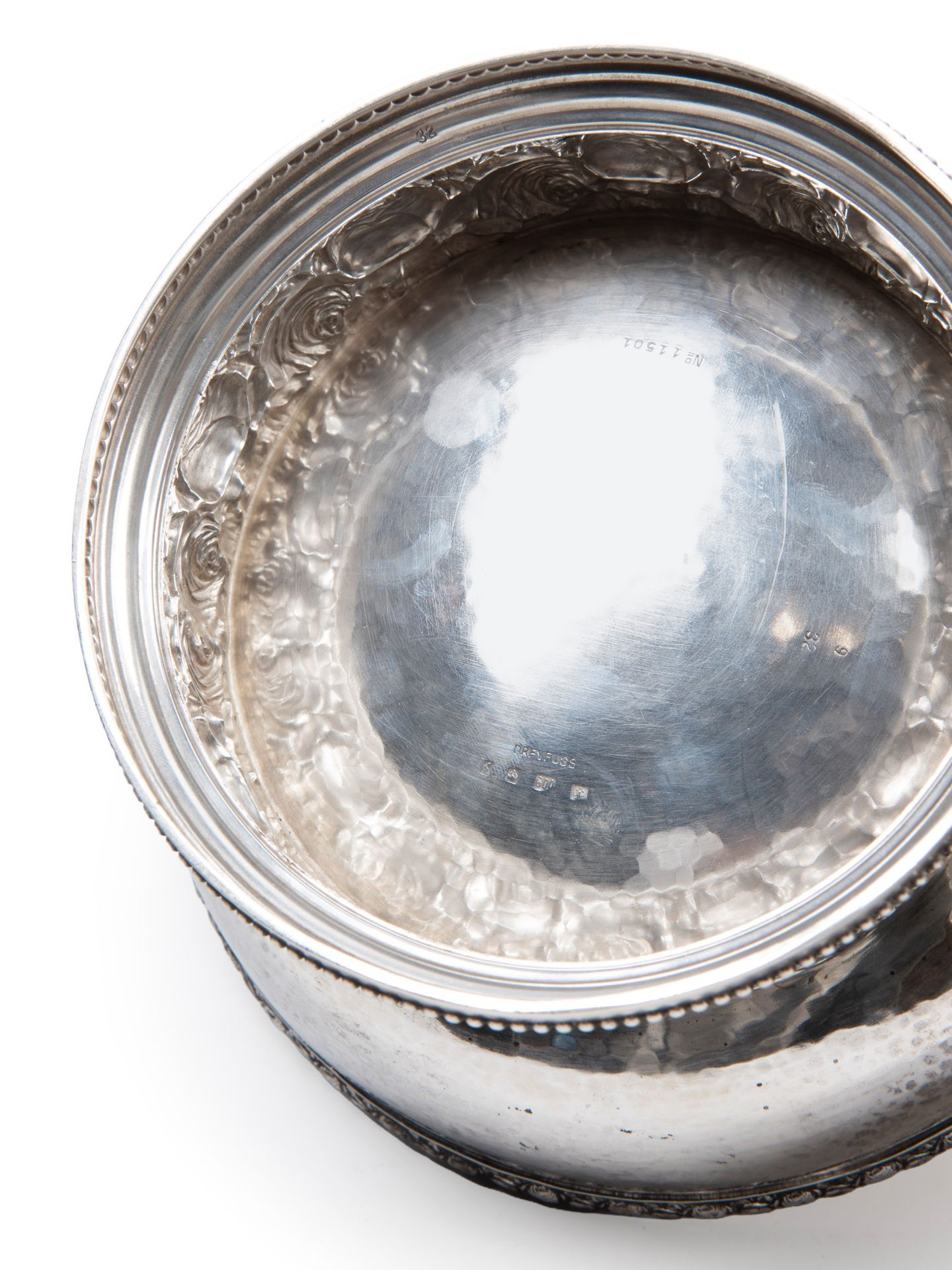 SILVER CENTERPIECE WITH LID, Germany, early 20th century - Bild 4 aus 4