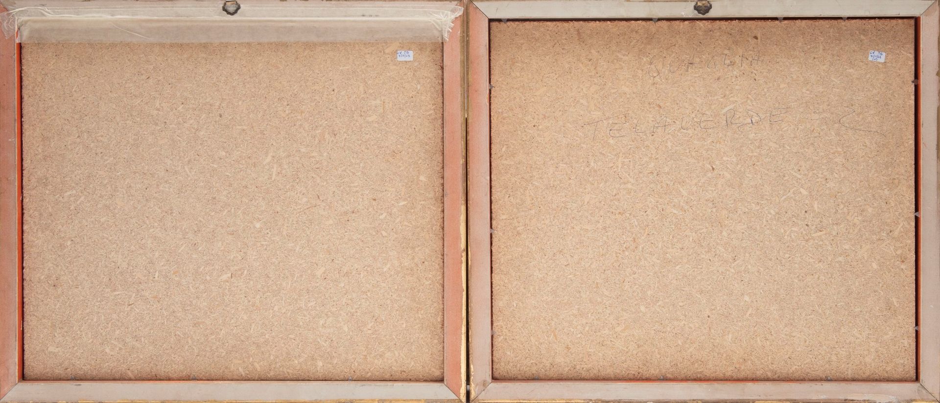 TWO SCREENPRINTS ON CANVAS, 20th century - Bild 4 aus 4