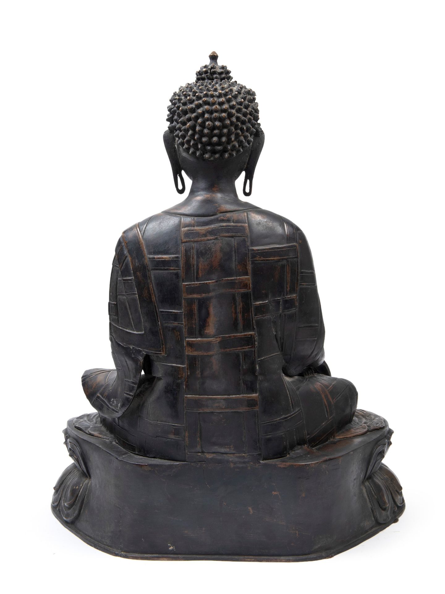 A LARGE BRONZE SCULPTURE, Nepal, 19th / 20th century - Bild 2 aus 2
