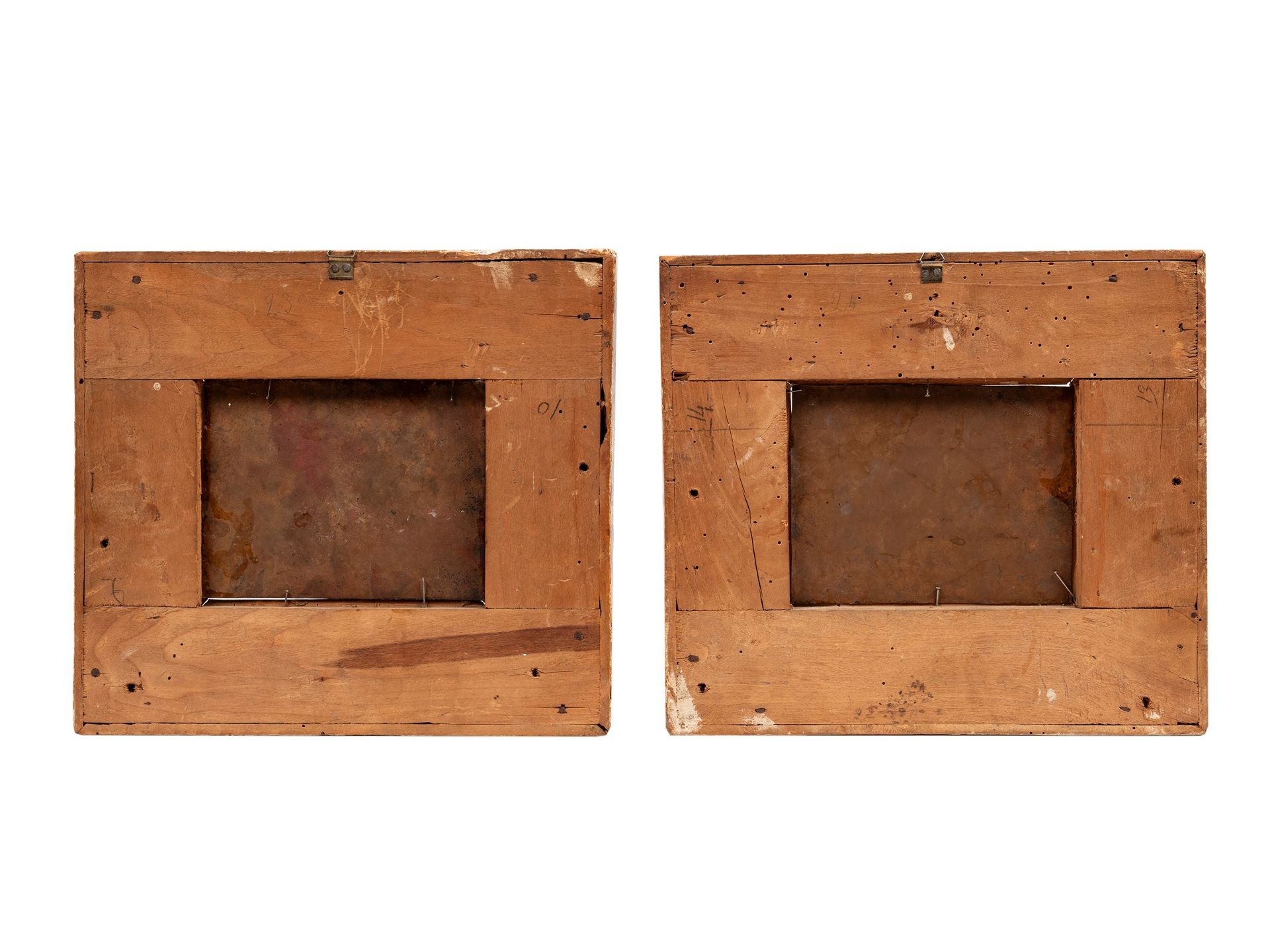 PAIR OF LANDSCAPES, Roman School, late 17th / early 18th century - Bild 2 aus 2