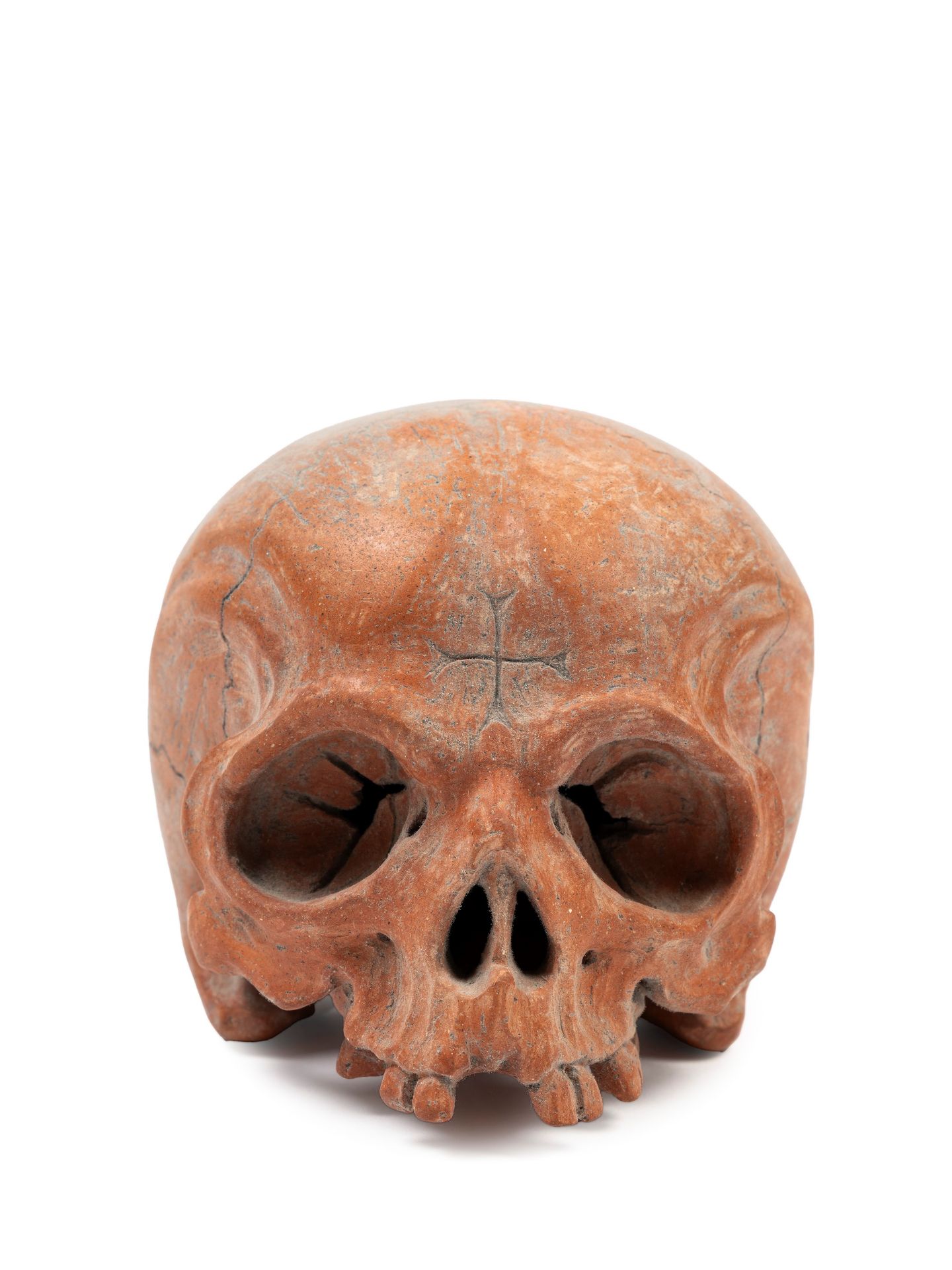 TERRACOTTA SKULL,