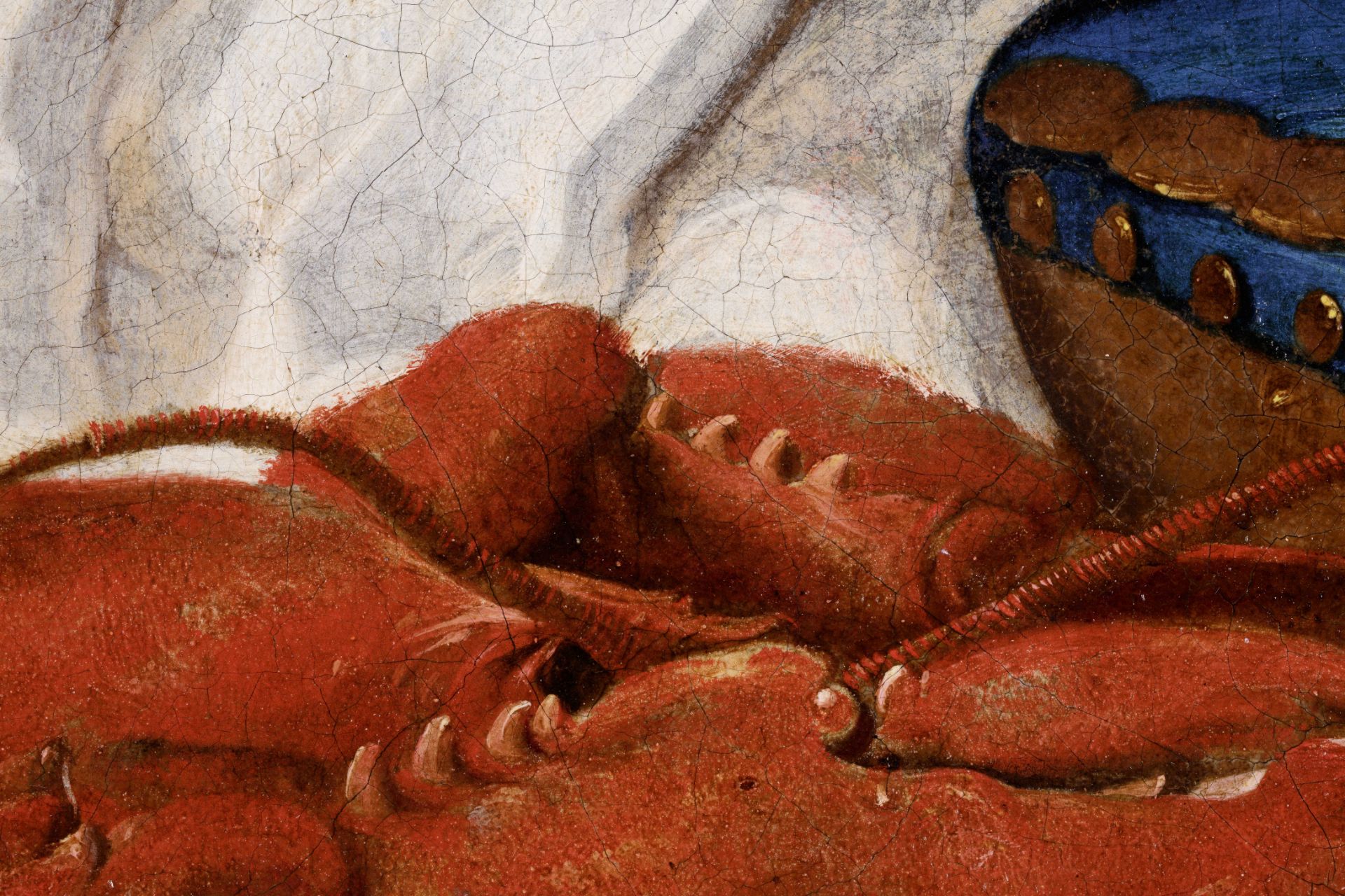 PAIR OF STILL LIFES WITH FRUIT AND ANIMALS, 17th century - Bild 5 aus 12