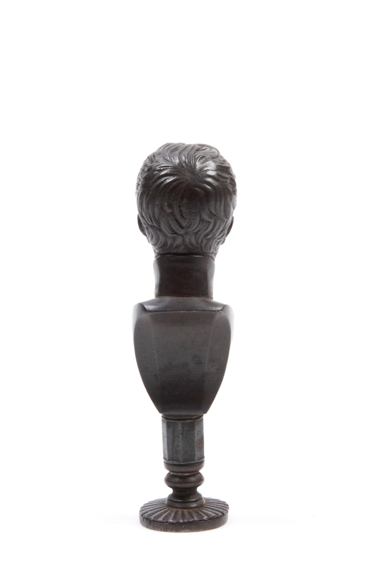 IRON SEAL DEPICTING THE BUST OF NAPOLEON, DUKE OF REICHSTADT, France, first half of the 19th century - Bild 2 aus 2