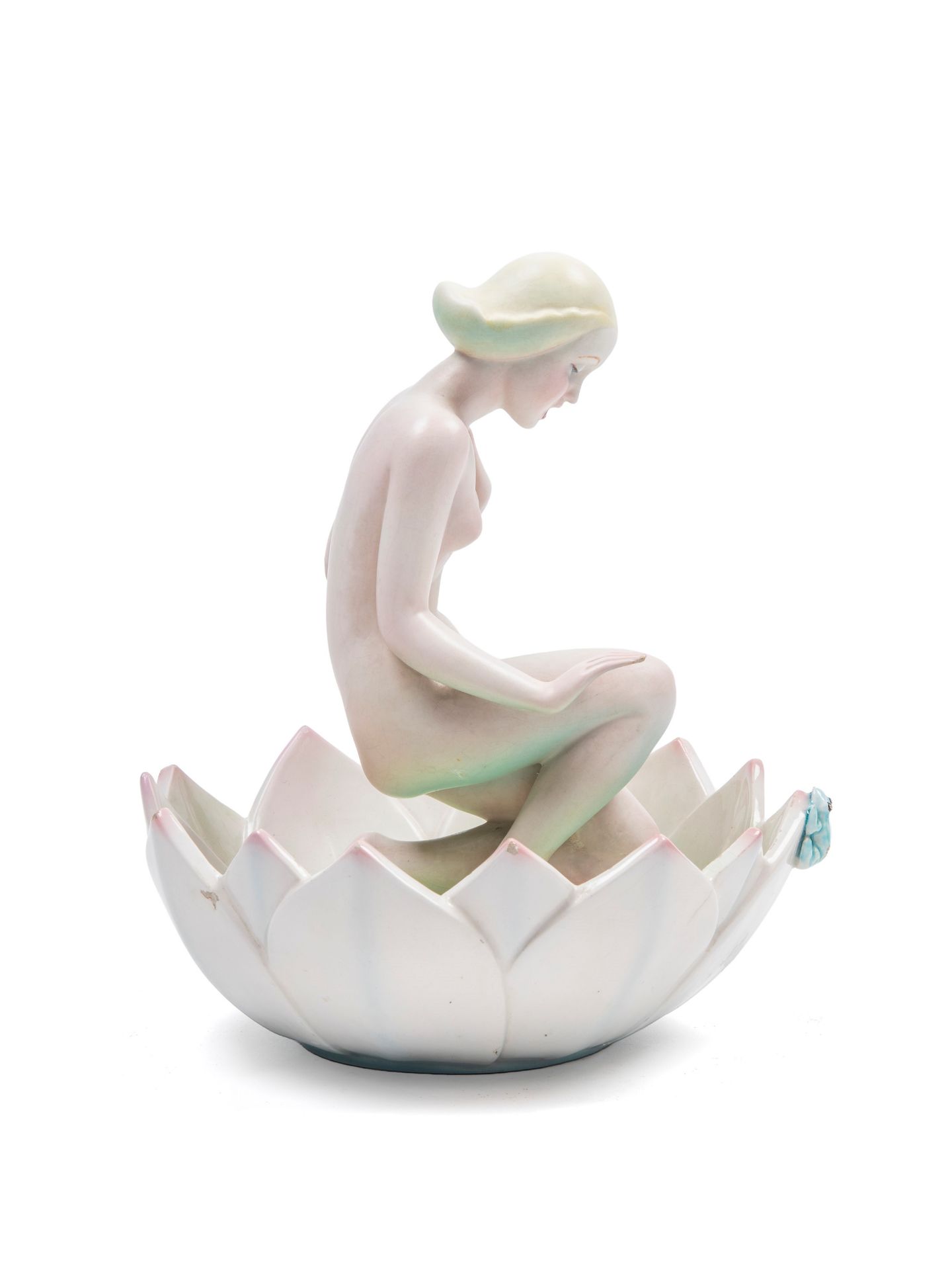 SMALL NUDE WOMAN IN A FLOWER, 20th century - Bild 4 aus 5