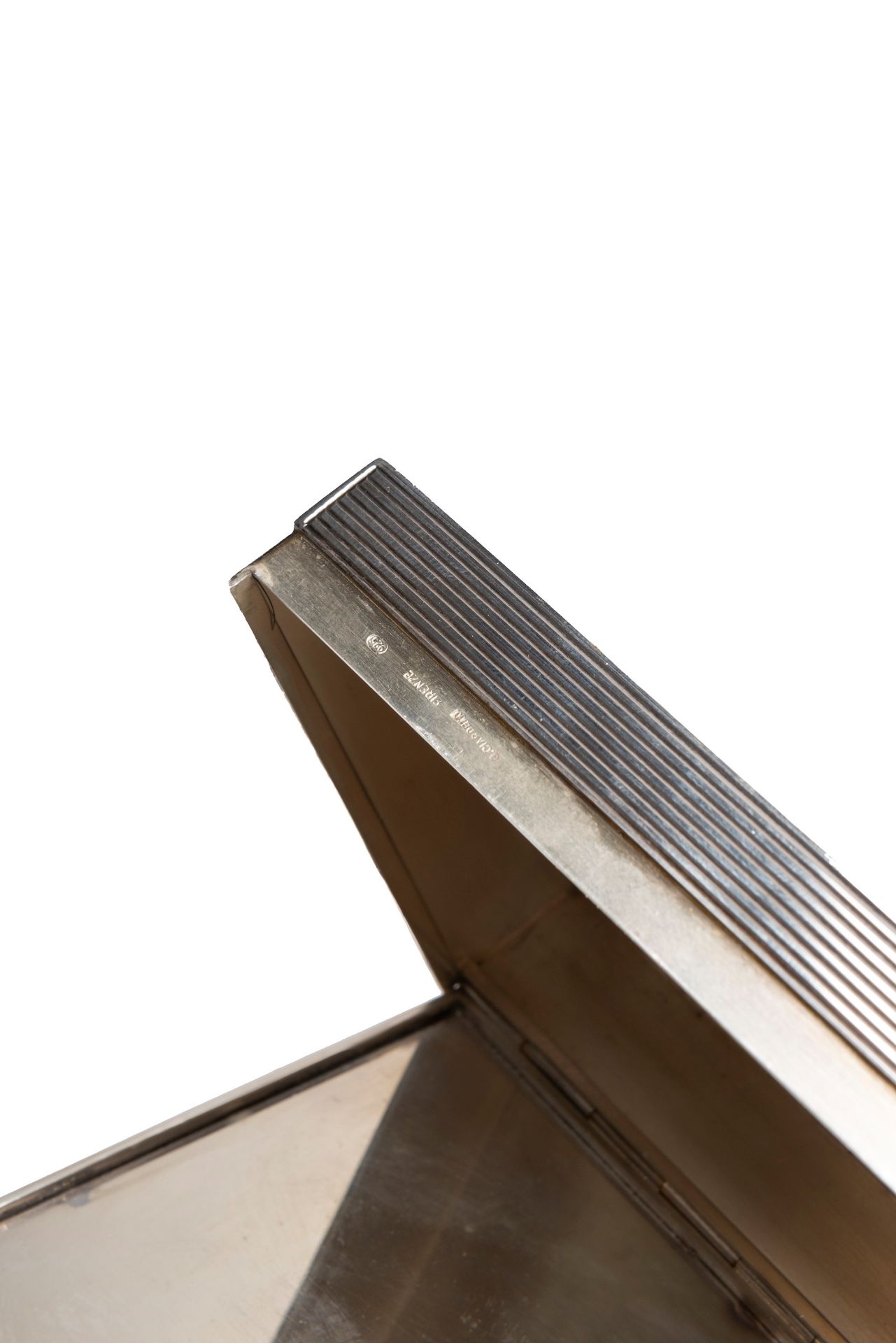 SILVER CIGARETTE CASE, Florence, 20th century - Bild 3 aus 3