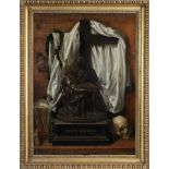 Prospero Mallerini (1761 - 1838) EXCEPTIONAL TROMPE-Lâ€™Å’IL DEPICTING MICHELANGELOâ€™S PIETÃ€,