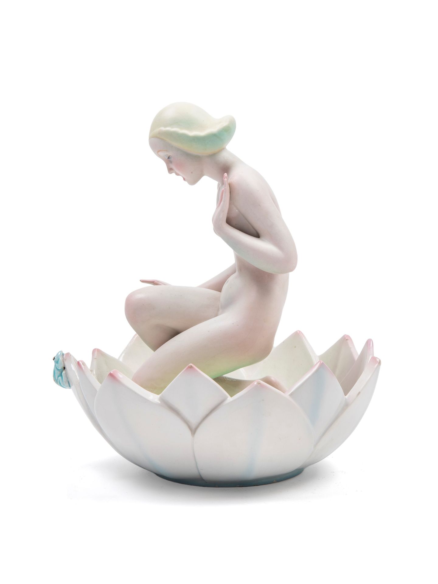 SMALL NUDE WOMAN IN A FLOWER, 20th century - Bild 2 aus 5