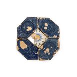 GROUP OF DECORATED TILES, Italy, 16th century