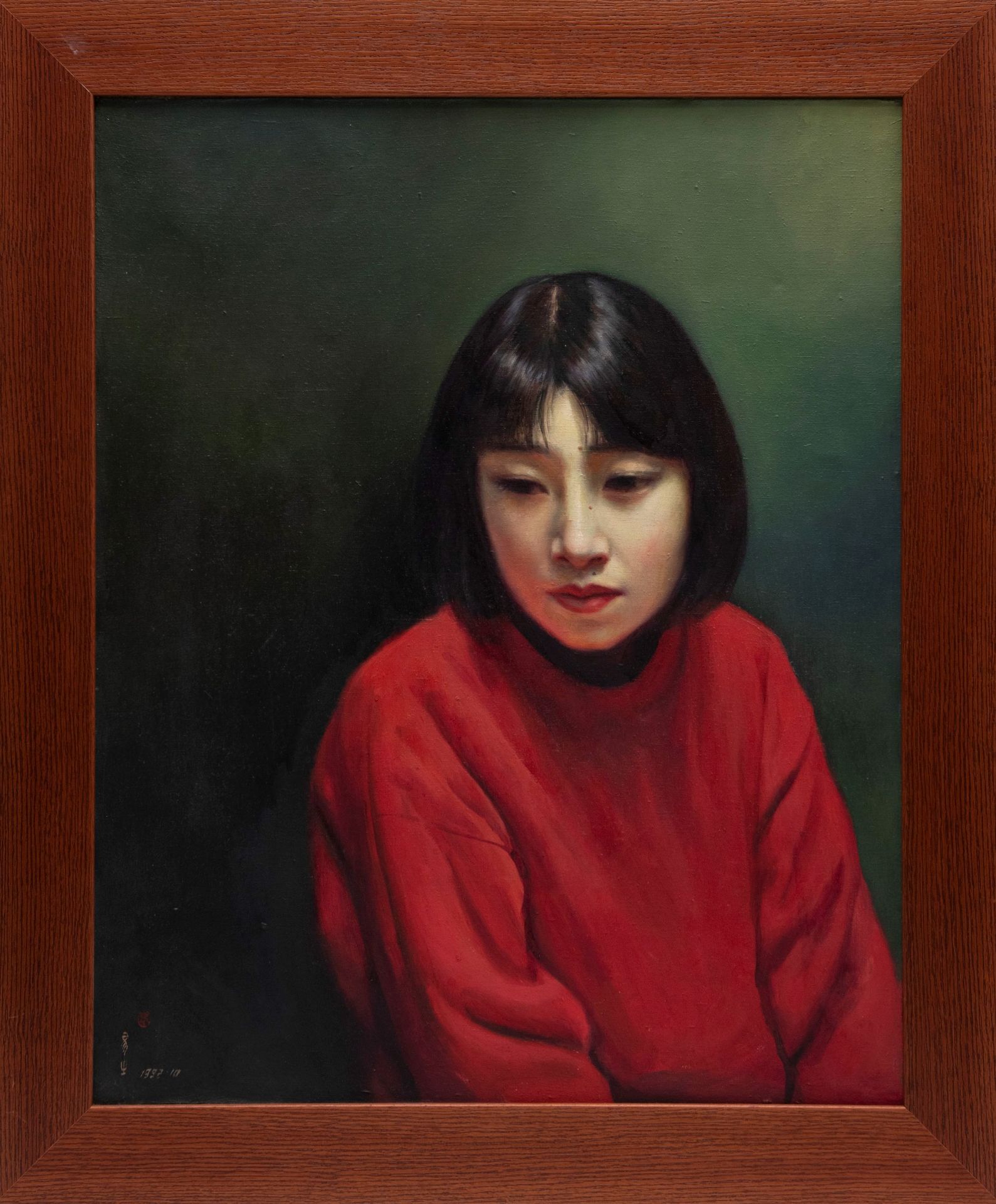 PORTRAIT OF A YOUNG GIRL, 1992