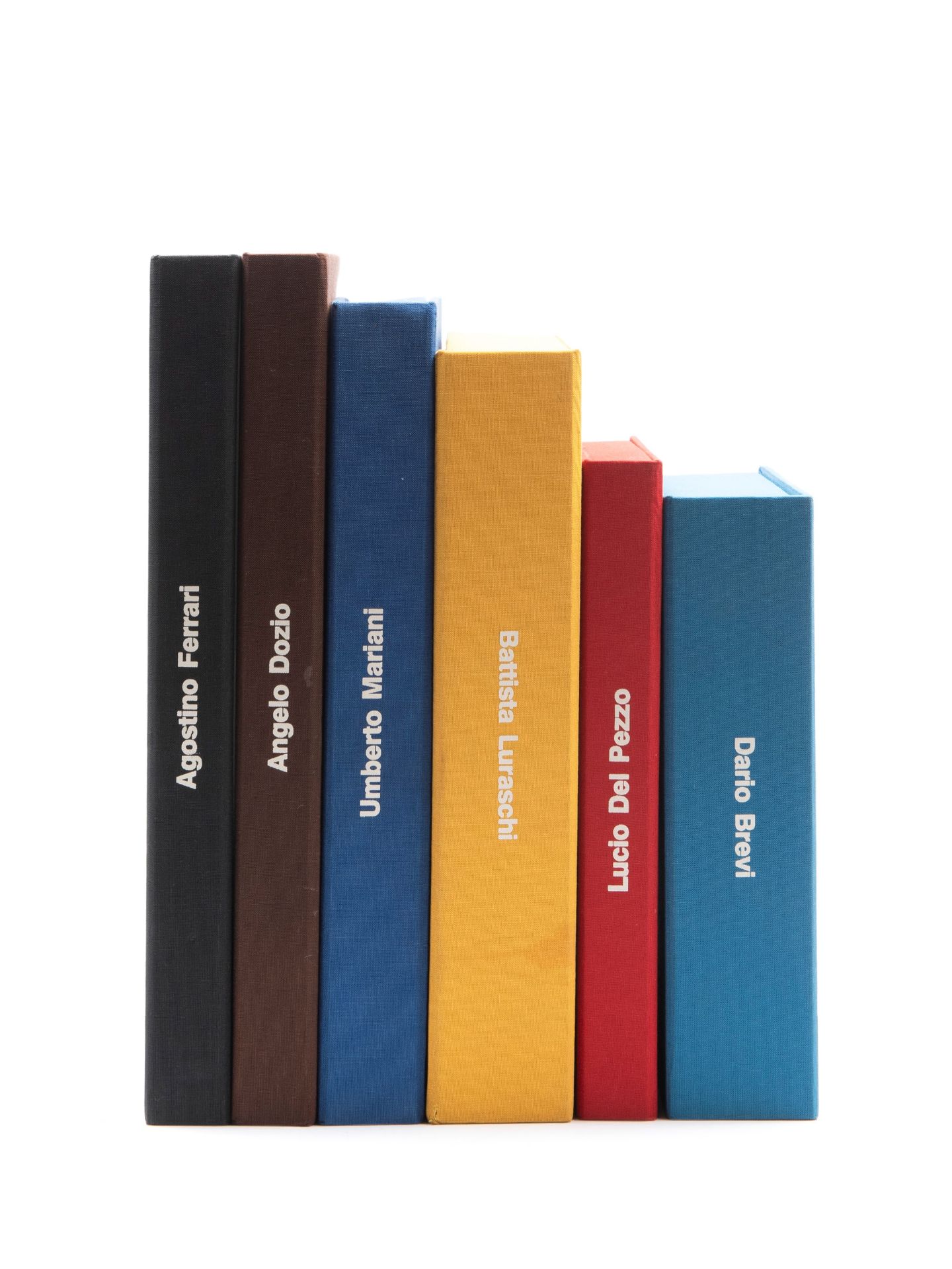 SIX UNIQUE WORKS BY VARIOUS ARTISTS, 20th century