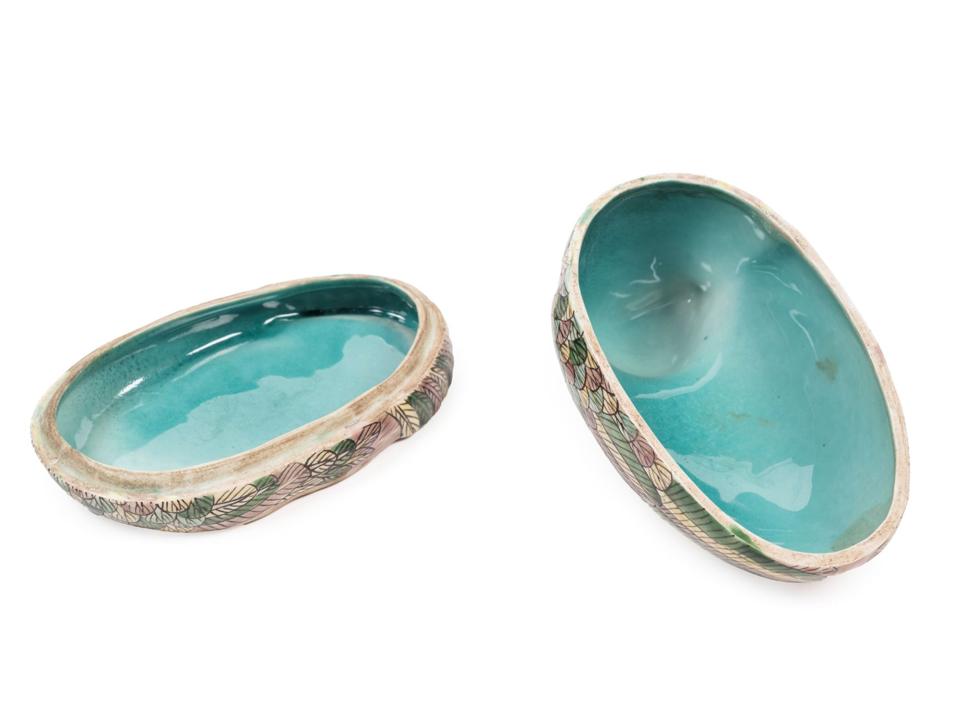 A FAMILLE VERTE PORCELAIN BOX, China, 19th century - Bild 3 aus 4