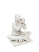 A WHITE PORCELAIN FIGURE, Maissen, 20th century