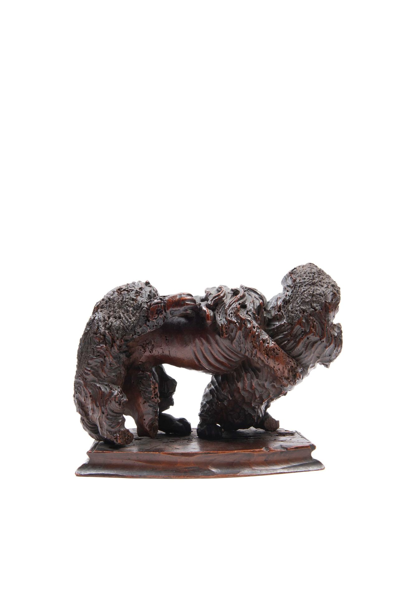 A WOODEN SCULPTURE, Austria, 18th century - Bild 2 aus 2