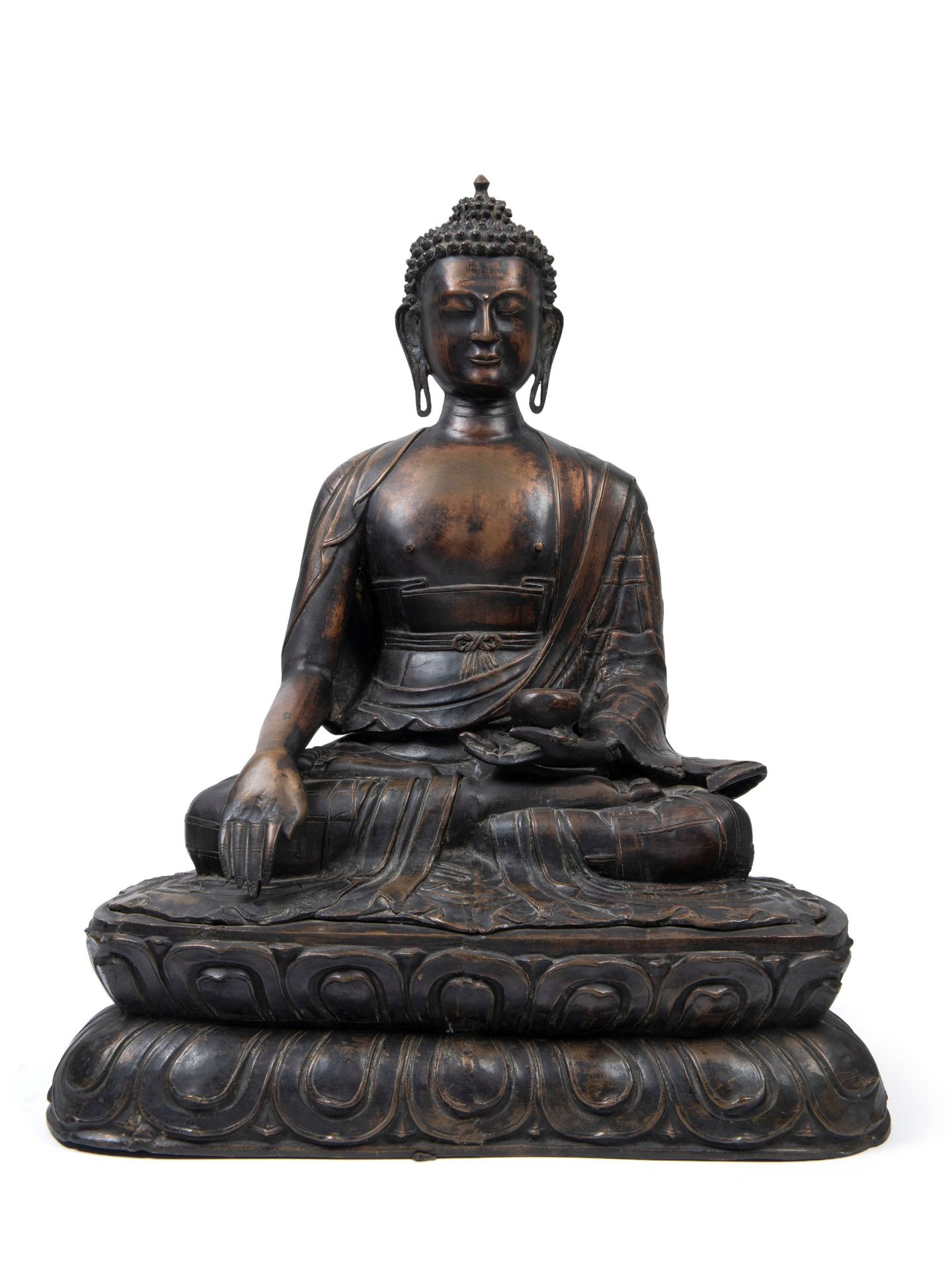 A LARGE BRONZE SCULPTURE, Nepal, 19th / 20th century