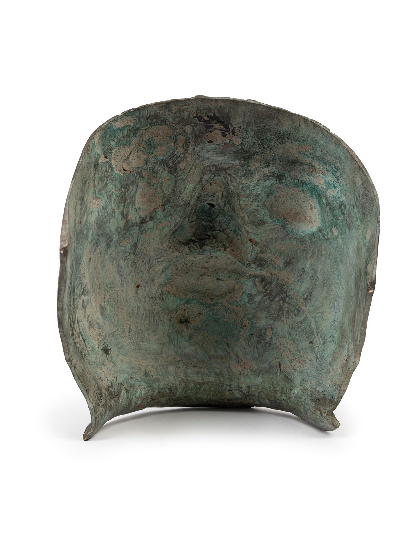 GARUDA HEAD IN BRONZE, India, 19th century - Bild 2 aus 2