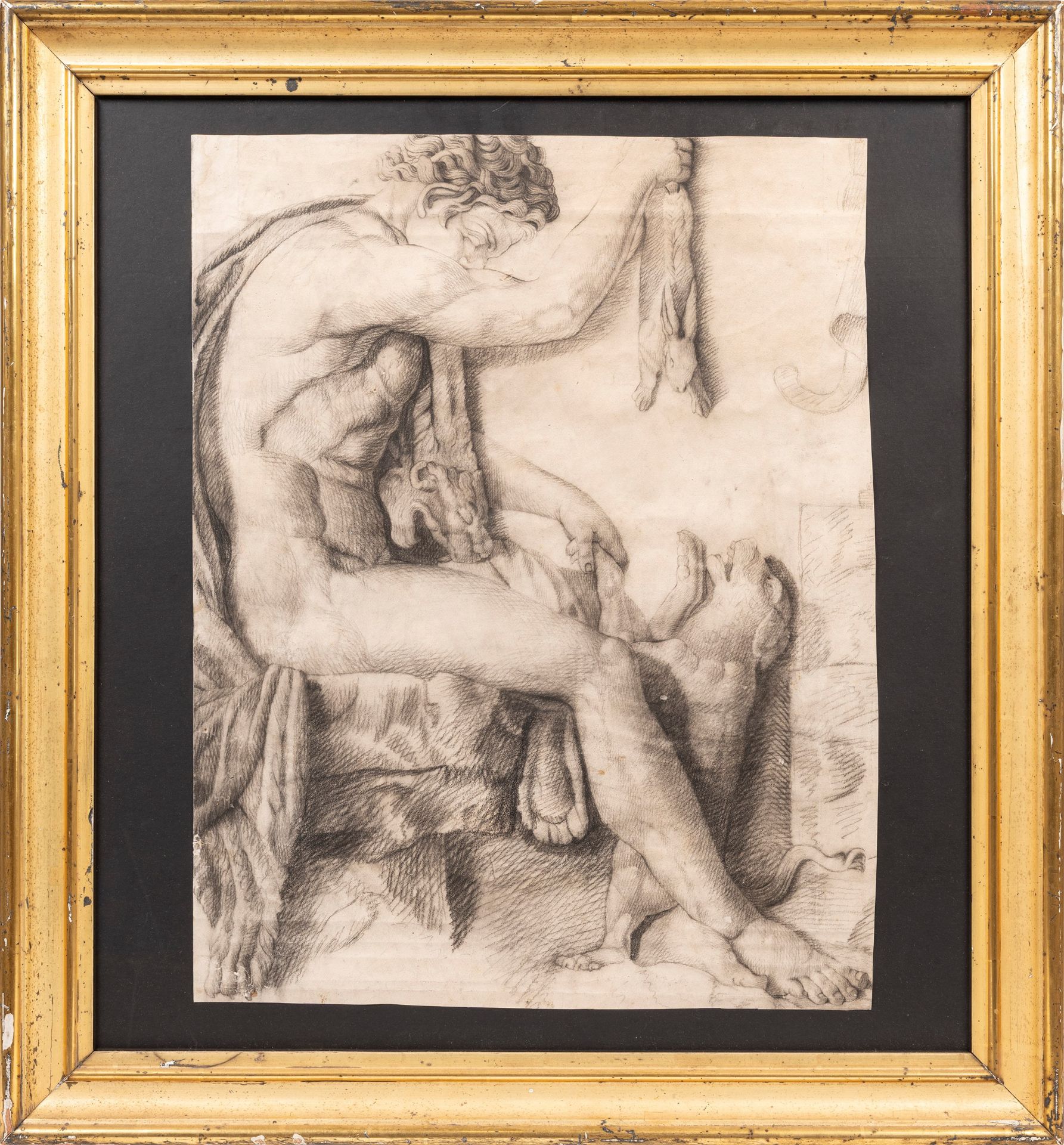 CHARCOAL ON PAPER, 18th / 19th century