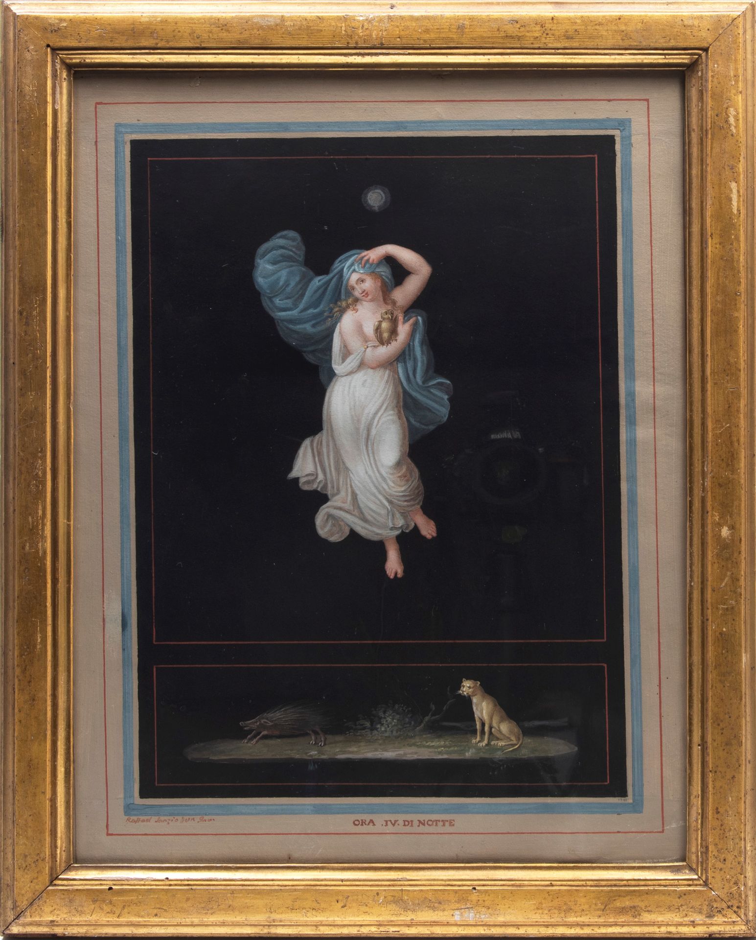 PAIR OF ALLEGORICAL FIGURES DEPICTING HOUR III OF DAY AND HOUR IV OF NIGHT, - Bild 2 aus 5