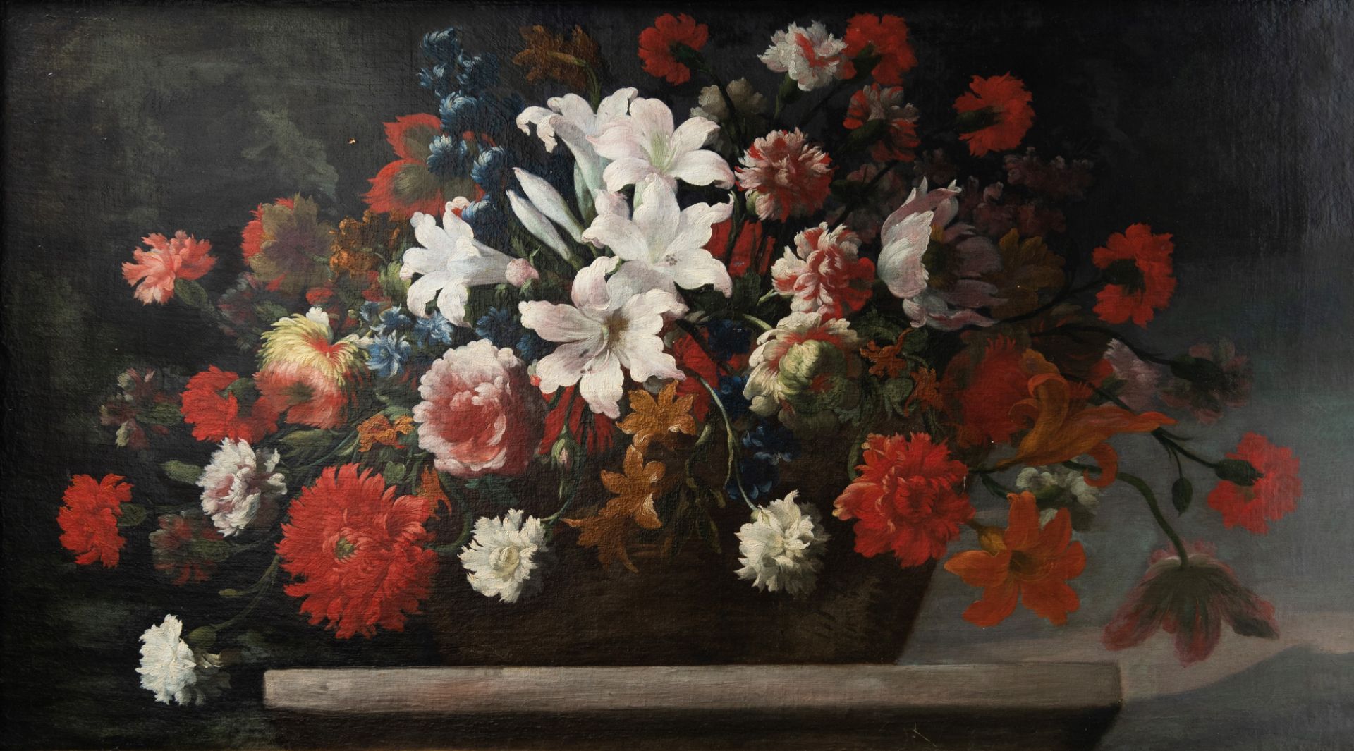 STILL LIFE WITH FLOWERS, 18th century - Bild 2 aus 3