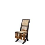 Carlo Bugatti (1856 - 1940) SIDE CHAIR, Around 1900