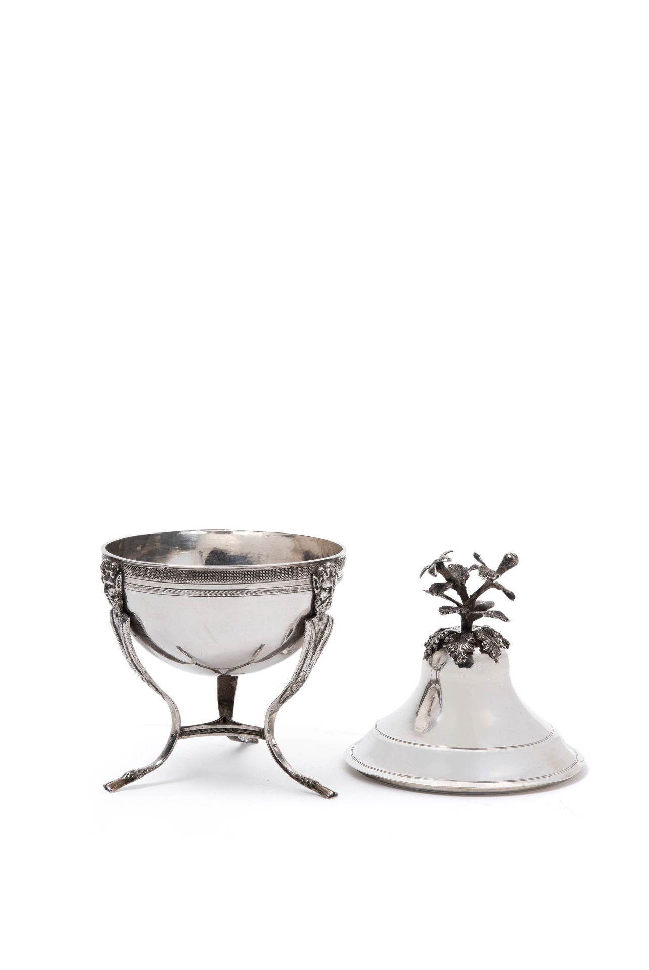 SILVER SUGAR BOWL, Milan, 18th century - Bild 2 aus 4