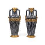 A PAIR OF LARGE NAPOLEON III VASES, France, late 19th century