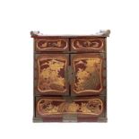A LACQUERED CABINET, Japan, Meiji period (1868-1912)