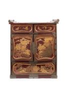 A LACQUERED CABINET, Japan, Meiji period (1868-1912)