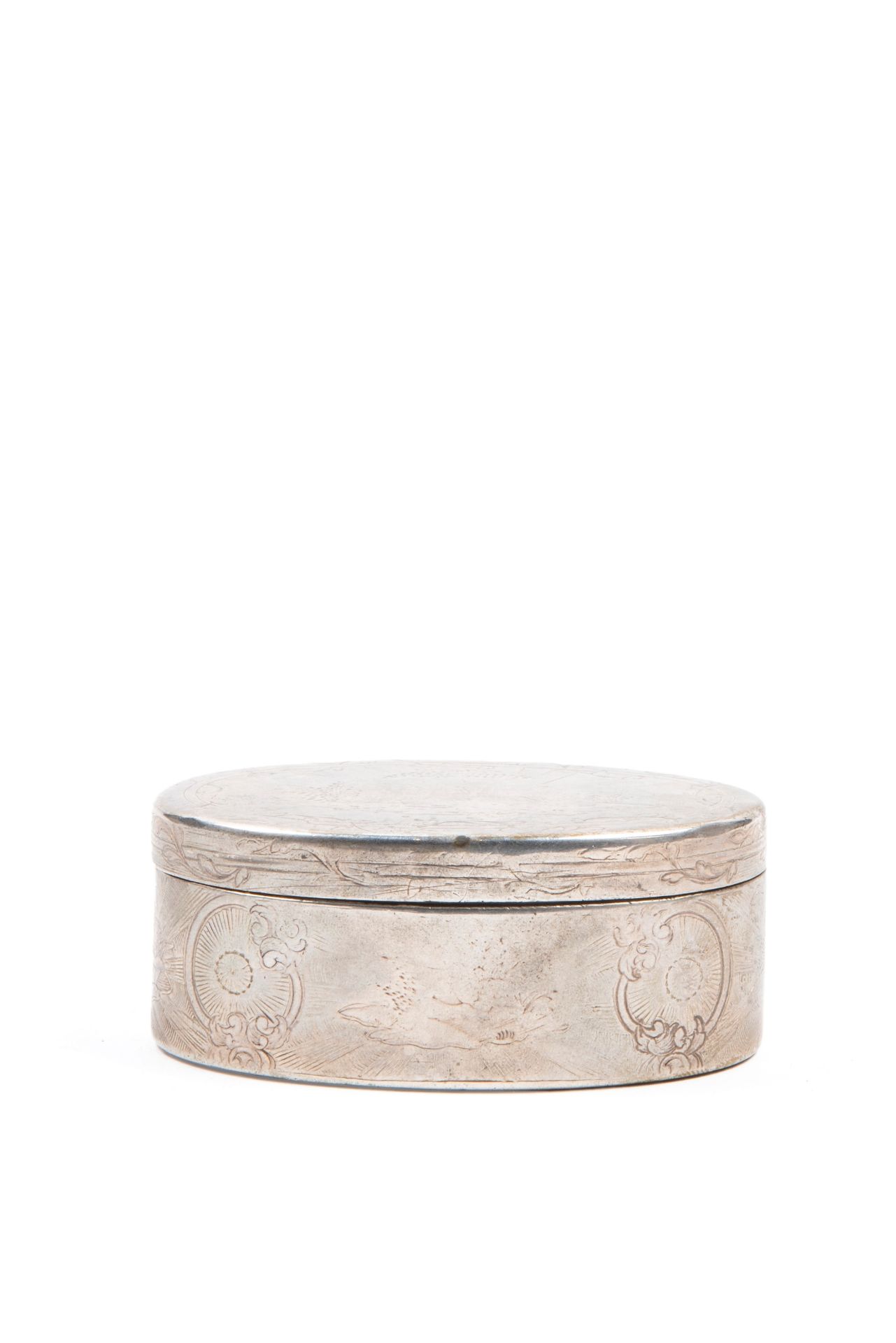 SILVER SNUFFBOX, Russia, late 18th century