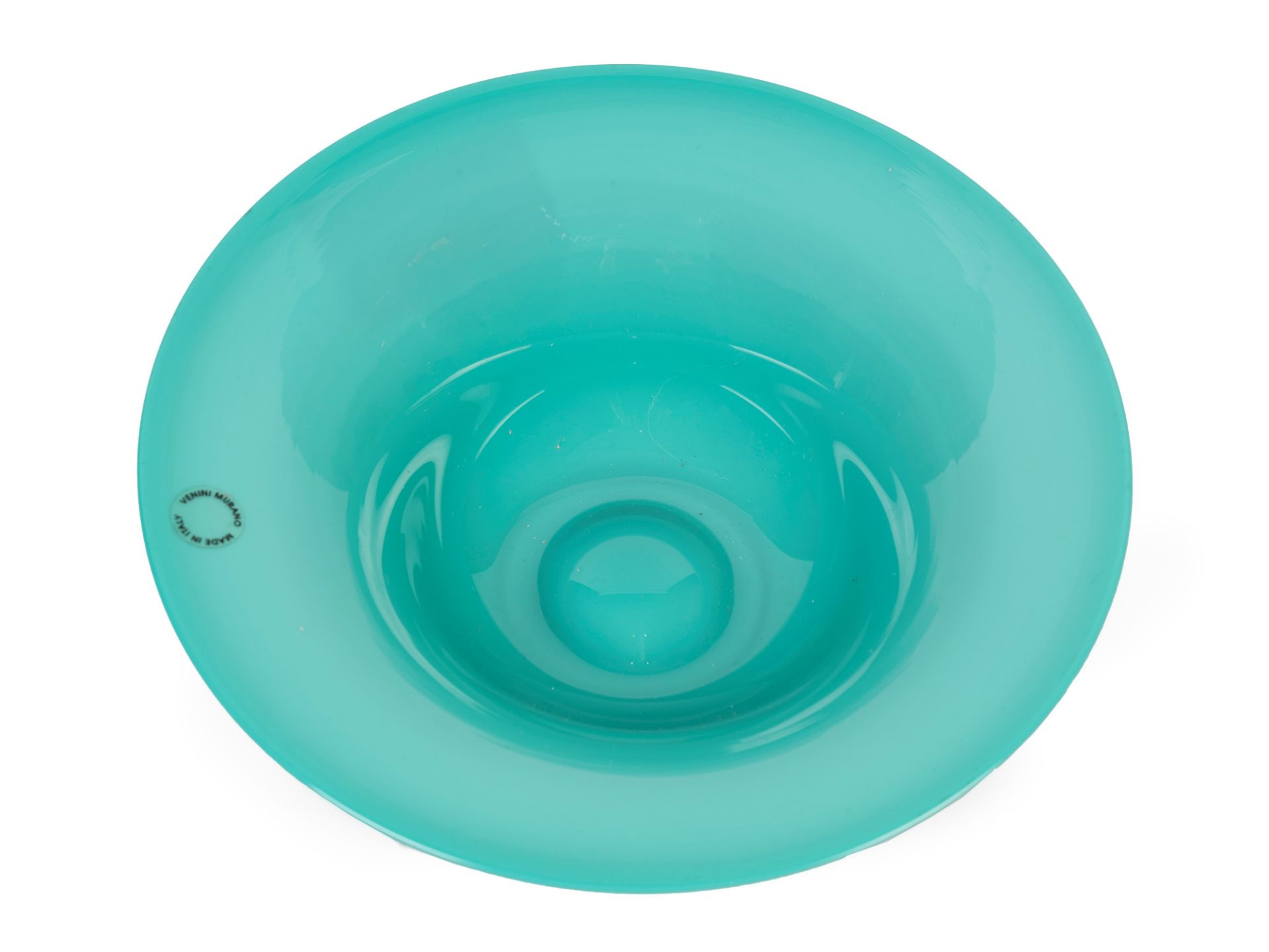 BLOWN GLASS BOWL FROM THE â€œOPALINOâ€ COLLECTION, 1994 - Bild 2 aus 3