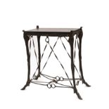 BRONZE TABLE IN POMPEIAN STYLE, Late 19th century