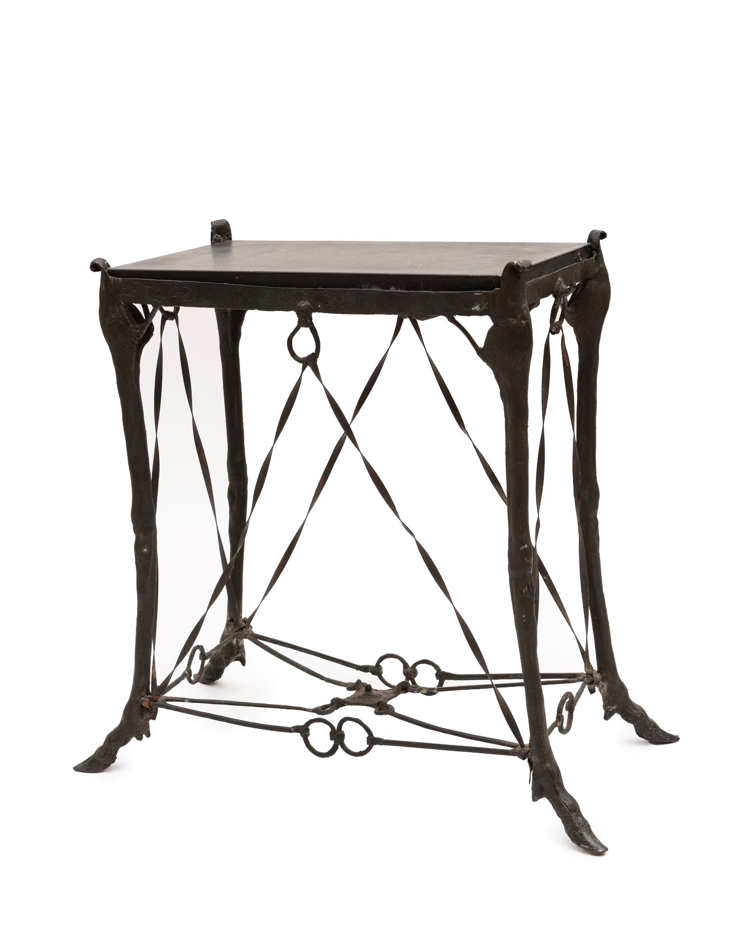 BRONZE TABLE IN POMPEIAN STYLE, Late 19th century