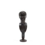 IRON SEAL DEPICTING THE BUST OF NAPOLEON, DUKE OF REICHSTADT, France, first half of the 19th century